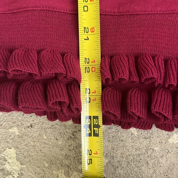 New crown & ivy cranberry long sleeve blouse - Picture 13 of 13